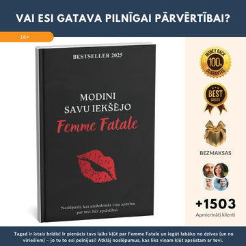 Revolucionāra grāmata – Atmodini savu iekšējo Femme Fatale