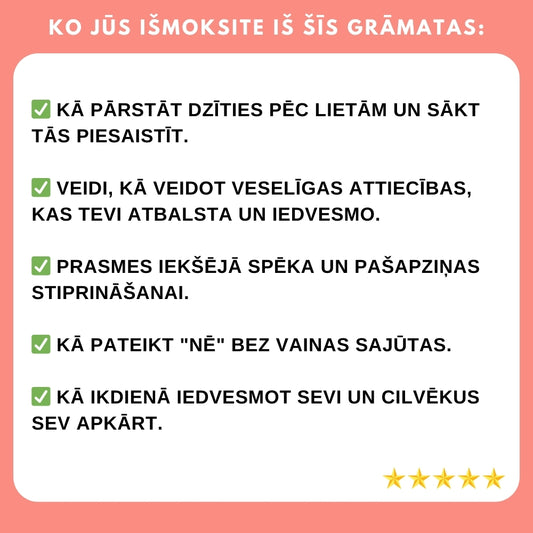 Kļūsti par veiksmes un mīlestības magnētu: Atklāj savu iekšējo spēku + 3 BONUSI