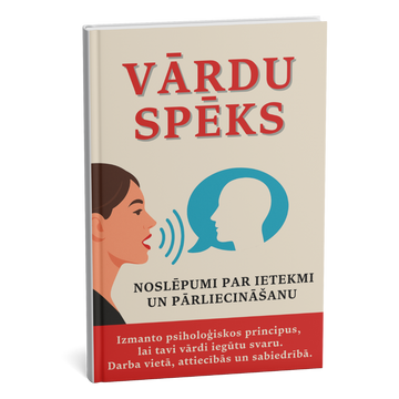 🔹 Kāpēc tavi vārdi neiedarbojas uz cilvēkiem? Vārdu spēks tūlītējai ietekmei un pārliecināšanai + BONUS
